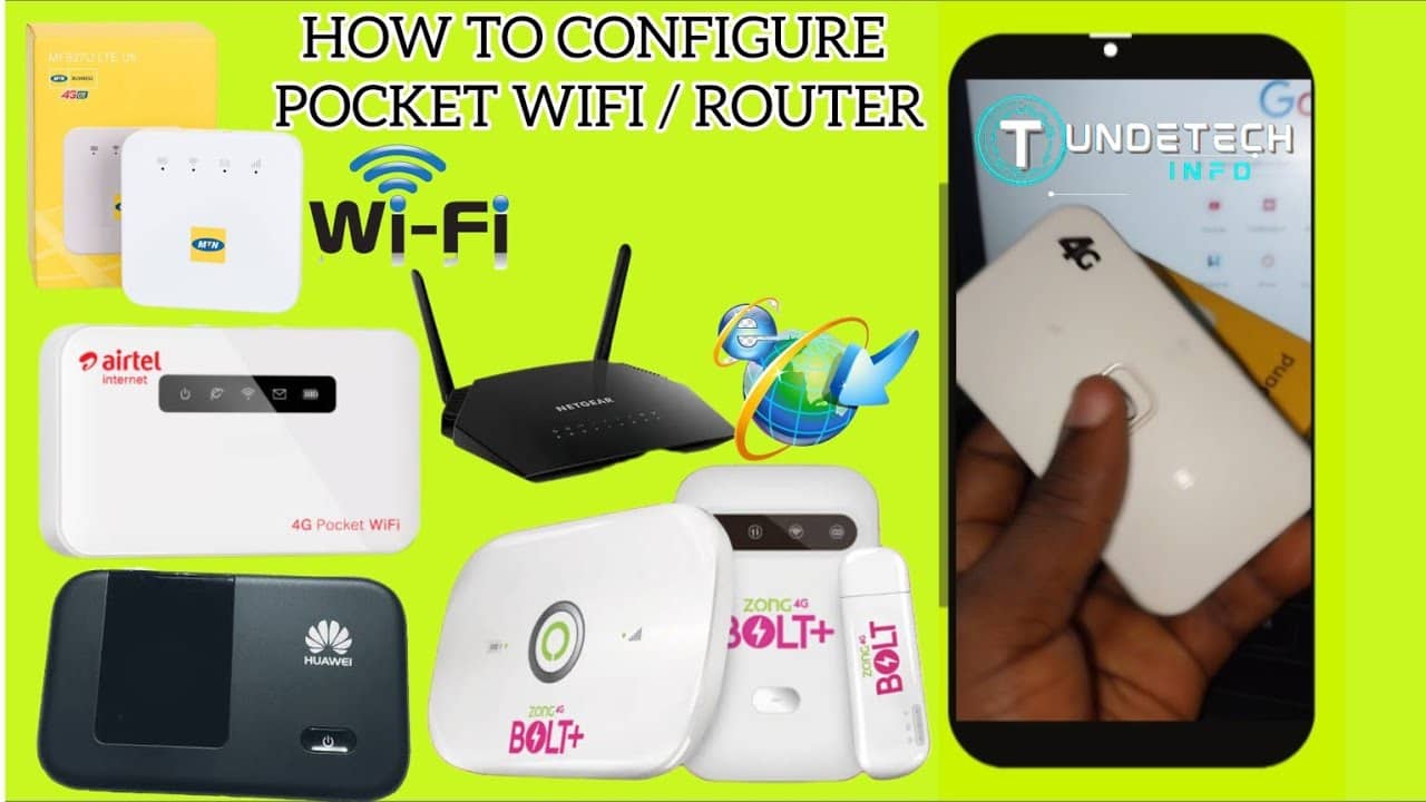 How To Configure 4G MTN, AIRTEL, GLO, And Etisalat Universal MIFI And Router 2024